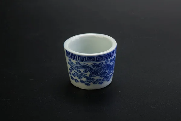 Proclean Prázdný Čínský Šálek Čaj — Stock fotografie