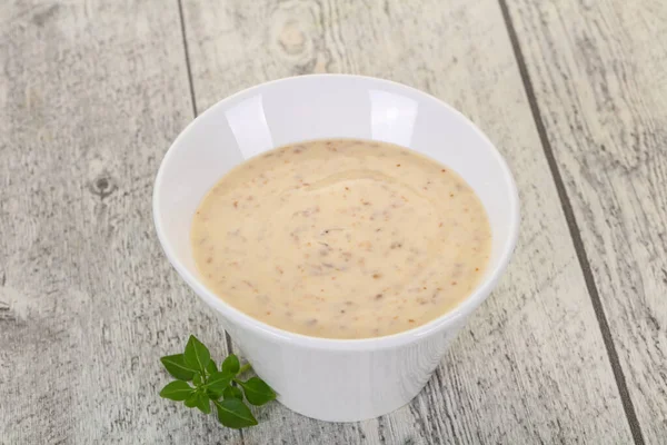 Asian Nut Sauce Bowl — Stock Photo, Image