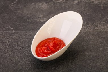 Meksika acılı acı biber sosu kasede