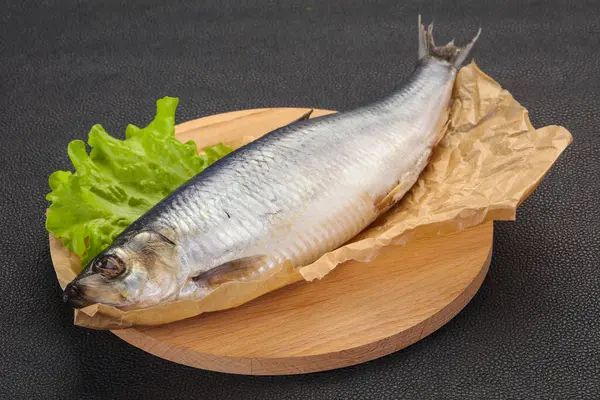 Salted Herring Fish Ready Eat — Stock Photo, Image