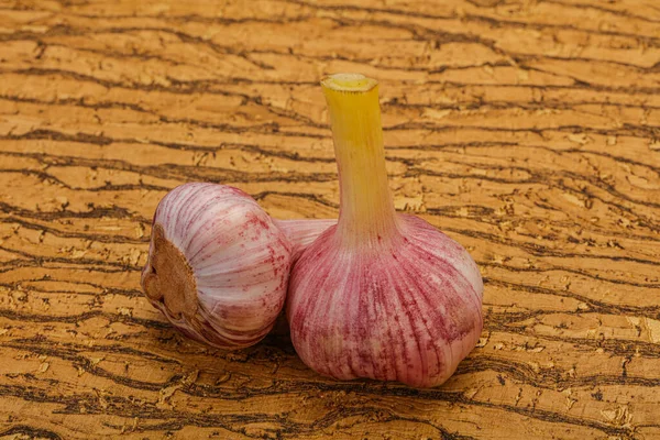 Aromawürze Junger Frischer Knoblauch Zum Kochen — Stockfoto