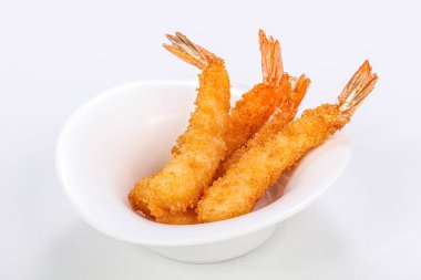 Asya tarzı - tempura içinde kaplan karidesi