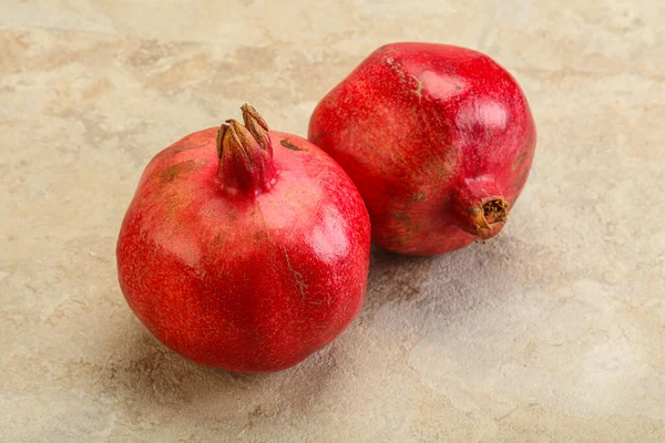 Frutas Frescas Romã Suculentas Doces Maduras — Fotografia de Stock