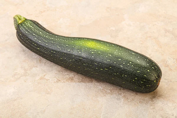 Lekker Jong Biologisch Natuurlijk Courgette Geïsoleerd — Stockfoto