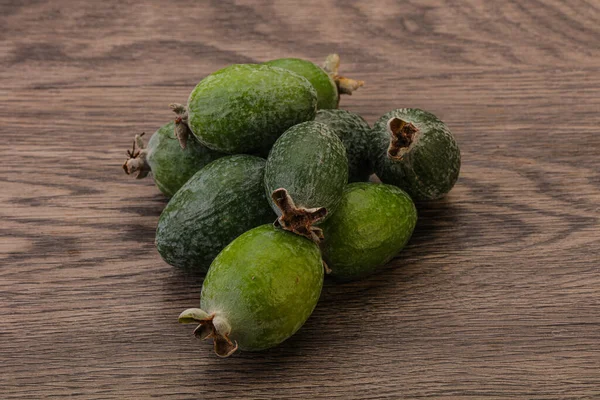 Tropisch Groen Zoet Biologisch Fruit Feijoa — Stockfoto