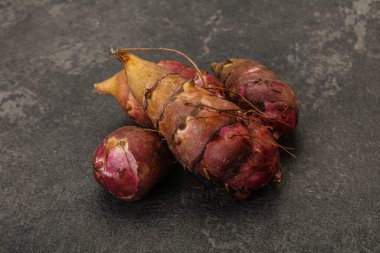 Vegan suisine - Çiğ top inambur kökü veya Kudüs enginarı