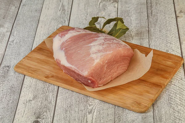 Raw Pork Meat Ready Cooking — Stock Photo, Image