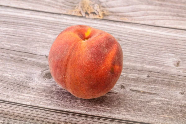 Fresh Ripe Sweet Tasty Peach Fruit — Stock Photo, Image