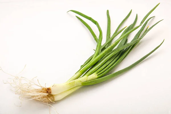 Giovane Fresca Gustosa Cipolla Verde Condimento — Foto Stock