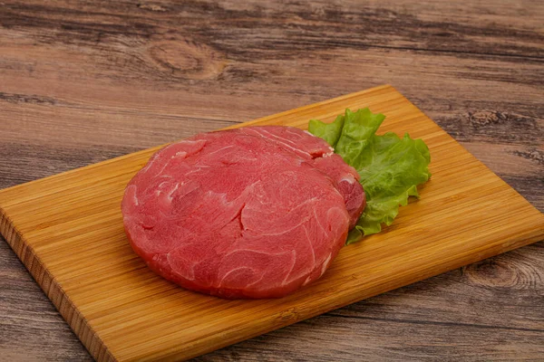 Raw Tuna Fish Steak Grill — Stock Photo, Image