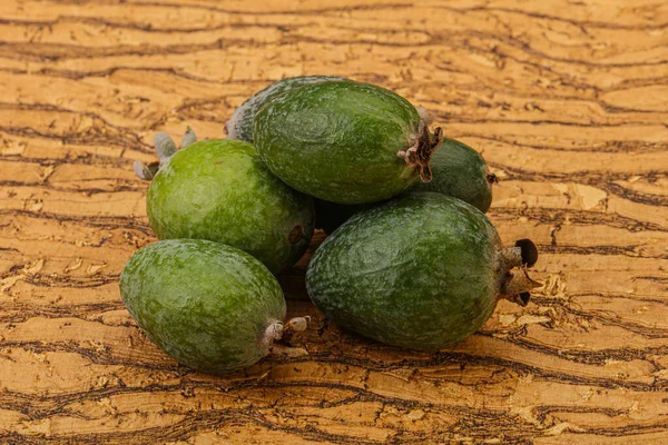 Tropisch Groen Zoet Biologisch Fruit Feijoa — Stockfoto