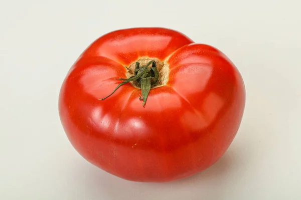 Grande Tomate Rouge Juteuse Mûre Pour Cuisson — Photo