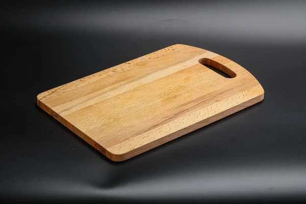 Holzbrett Für Küche Isolierten Hintergrund — Stockfoto