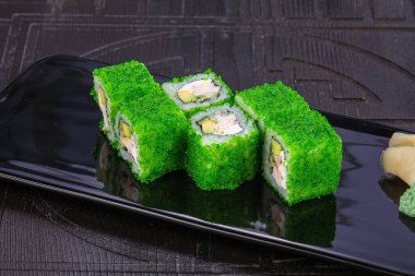 Yengeç etli geleneksel Japon dürümü