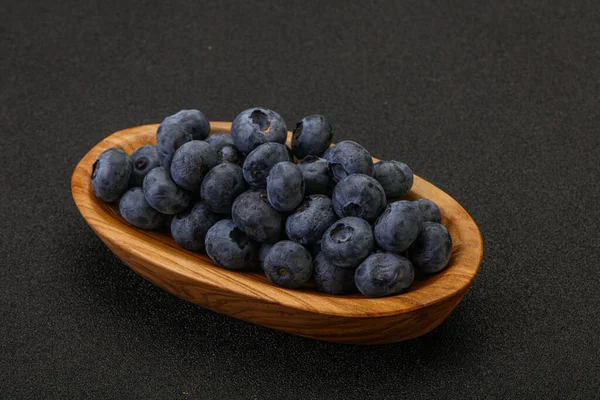 Rijp Zoete Smakelijke Natuurlijke Bosbessen Hoop — Stockfoto