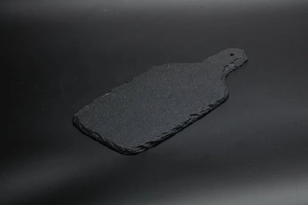 Черный Камень Стол Плита Кухни Изолированы — стоковое фото