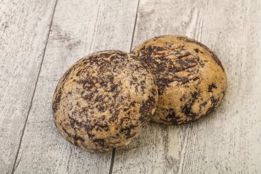 Tatlı ve lezzetli Rus zencefilli çörek yığını