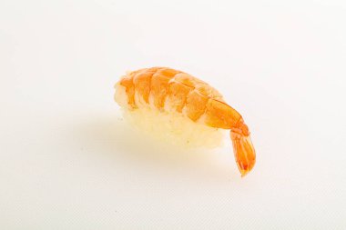 Japon geleneksel suşisi ve kaplan karidesi