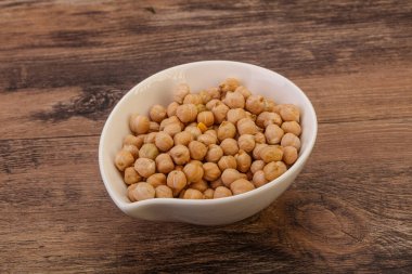 Vejetaryen mutfağı - doğal kuru nohut yığını