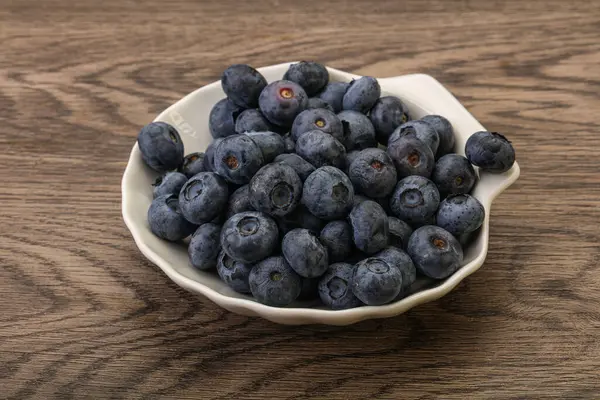 Ripe Sweet Tasty Natural Blueberries Heap — Stock Photo, Image