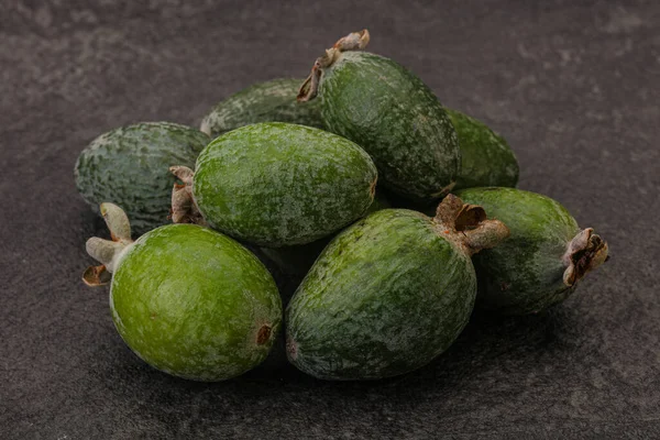 Tropisch Groen Zoet Biologisch Fruit Feijoa — Stockfoto