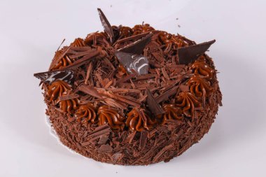 Kremalı lezzetli kek çikolatası.