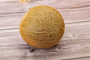 Tatlı olgun ve lezzetli doğal organik kavun