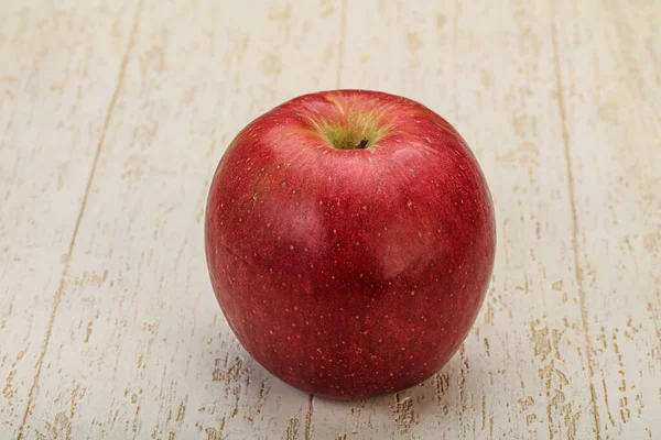 Enkel Röd Söt Välsmakande Äppelfrukt — Stockfoto