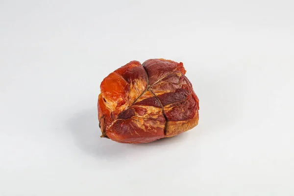 Delicosa Carne Cerdo Ahumada Para Aperitivo —  Fotos de Stock
