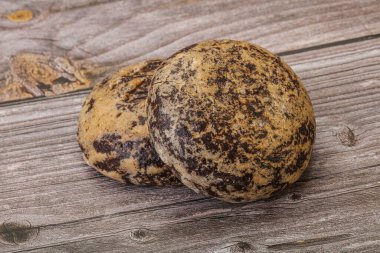 Tatlı ve lezzetli Rus zencefilli çörek yığını