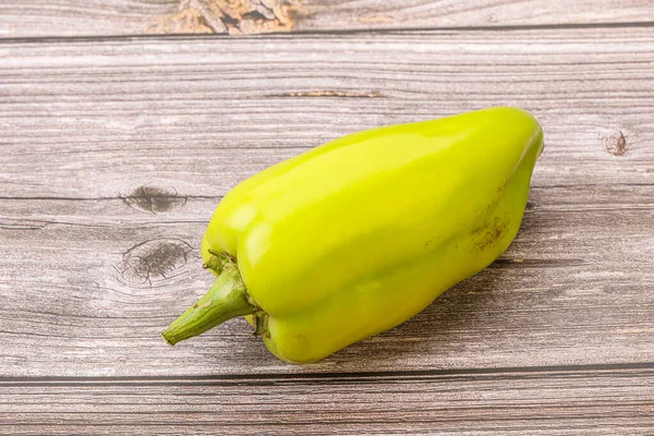 Lekkere Groene Bel Bulgaarse Peper Geïsoleerd — Stockfoto