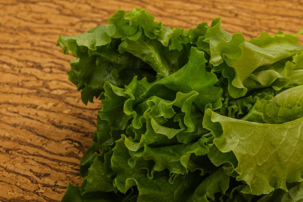 Cuisine Végétalienne Feuilles Salade Laitue Verte — Photo