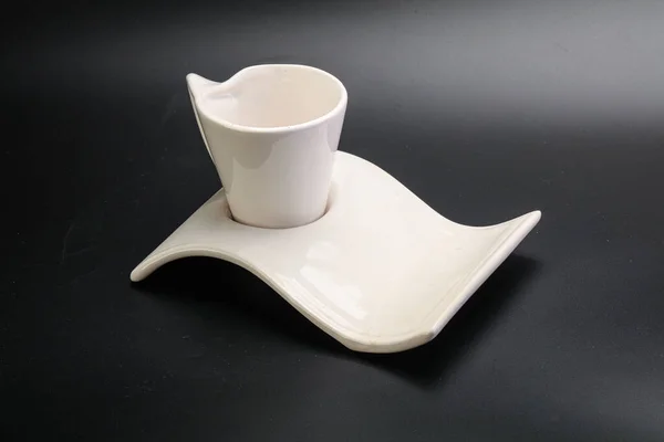 Empty Cup Tea Coffee Isolated — Stock Photo, Image