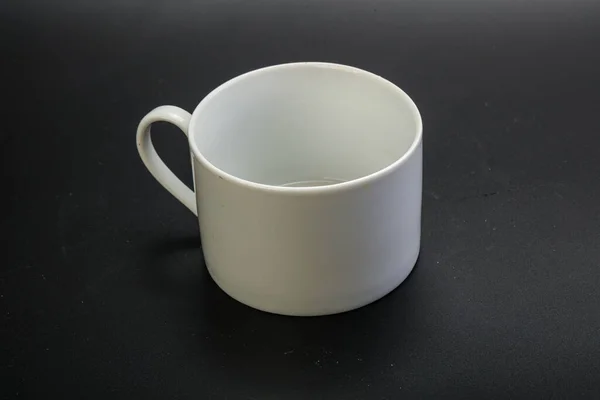 空杯子 用于隔离茶或咖啡 — 图库照片