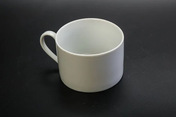 Leere Tasse Für Tee Oder Kaffee Isoliert — Stockfoto