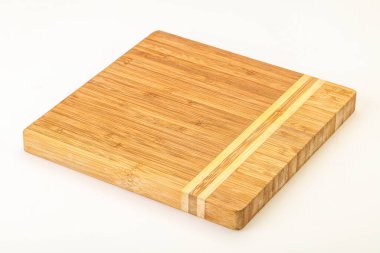 Mutfak eşyaları için bambu ahşap tahta.