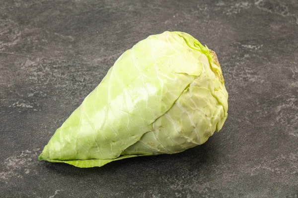 Cone Cabbage Dietary Vegan Cuisine — Stock Photo, Image