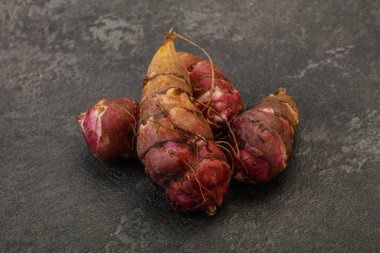 Vegan suisine - Çiğ top inambur kökü veya Kudüs enginarı