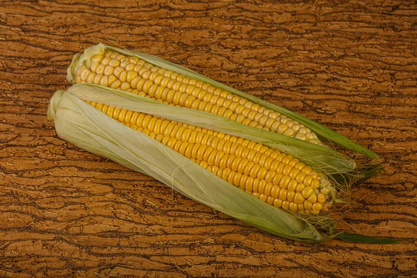 Vegan Cuisine Ripe Sweet Young Corn — Stock Photo, Image