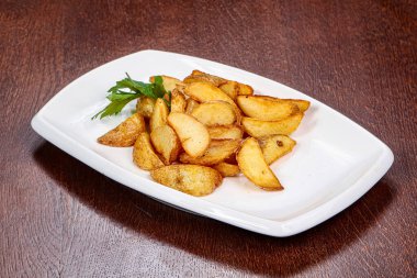 Fırında patates çerezi.