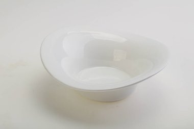 İzole edilmiş servis için beyaz leke kasesi