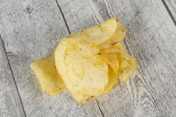 Batata Natural Yuong Batatas Salgadas Amontoado — Fotografia de Stock