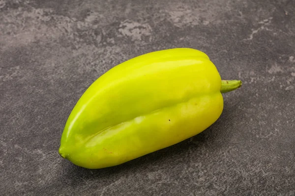 Lekkere Groene Bel Bulgaarse Peper Geïsoleerd — Stockfoto