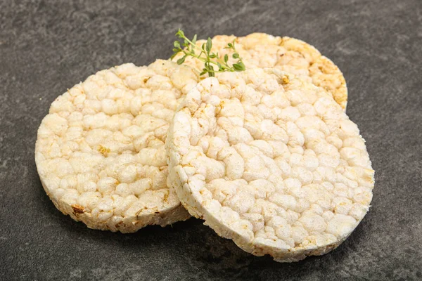 Vejetaryen için diyet çıtır ekmek yığını