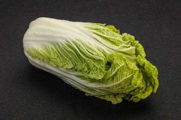 大白菜 绿色新鲜鲜美的大白菜 — 图库照片