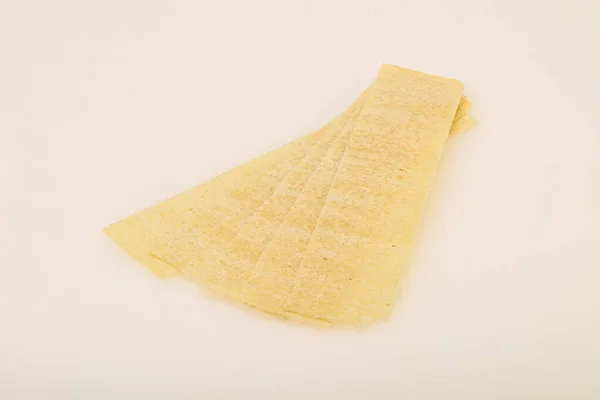 Natuurlijke Vet Gezouten Aardappel Chips Hoop — Stockfoto