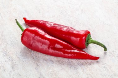 Organik Ramiro kırmızı biberi - sağlıklı yemek