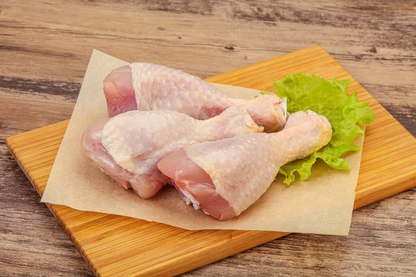 Raw Chicken Drumsticks Ready Cooking — Stock Photo, Image