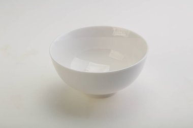 İzole edilmiş servis için beyaz leke kasesi