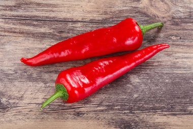 Organik Ramiro kırmızı biberi - sağlıklı yemek